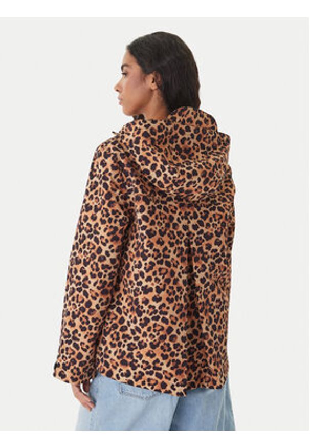 Hunter Kurtka przeciwdeszczowa Originals HARW0005261 Brązowy Regular Fit. Kolor: brązowy. Materiał: syntetyk