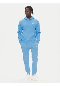 Nike Spodnie dresowe BV2671 Niebieski Regular Fit. Kolor: niebieski. Materiał: bawełna