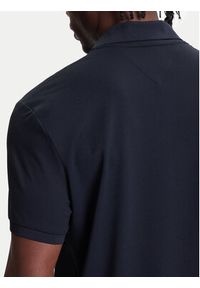 TOMMY HILFIGER - Tommy Hilfiger Polo Performance MW0MW39613 Granatowy Regular Fit. Typ kołnierza: polo. Kolor: niebieski. Materiał: syntetyk #3