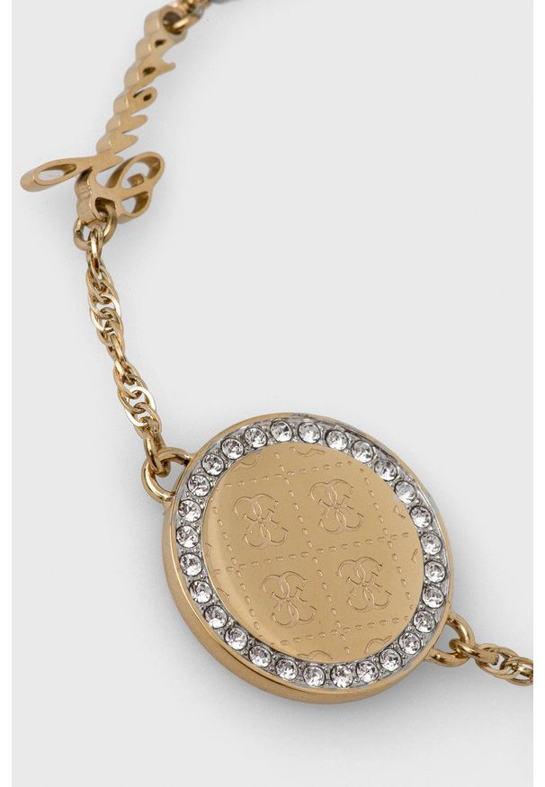 Guess - Bransoletka. Kolor: złoty
