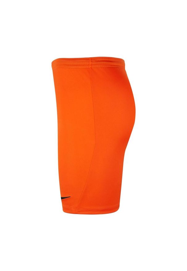 Spodnie treningowe męskie Nike Dry Park Iii. Kolor: żółty, pomarańczowy, wielokolorowy, czarny. Długość: krótkie