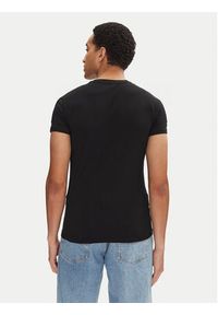 Emporio Armani Underwear T-Shirt EM000375 AF10771 UC001 Czarny Slim Fit. Kolor: czarny. Materiał: bawełna #7