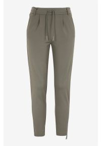 only - Spodnie z dżerseju Poptrash easy pants. Kolor: brązowy. Materiał: jersey. Styl: elegancki #1
