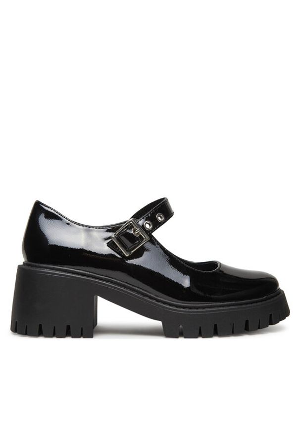 DeeZee Półbuty 8-508-2 Czarny. Kolor: czarny. Materiał: skóra