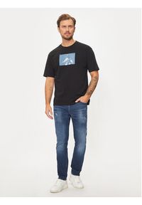BOSS - Boss T-Shirt Astronaut 50528209 Czarny Relaxed Fit. Kolor: czarny. Materiał: bawełna #3