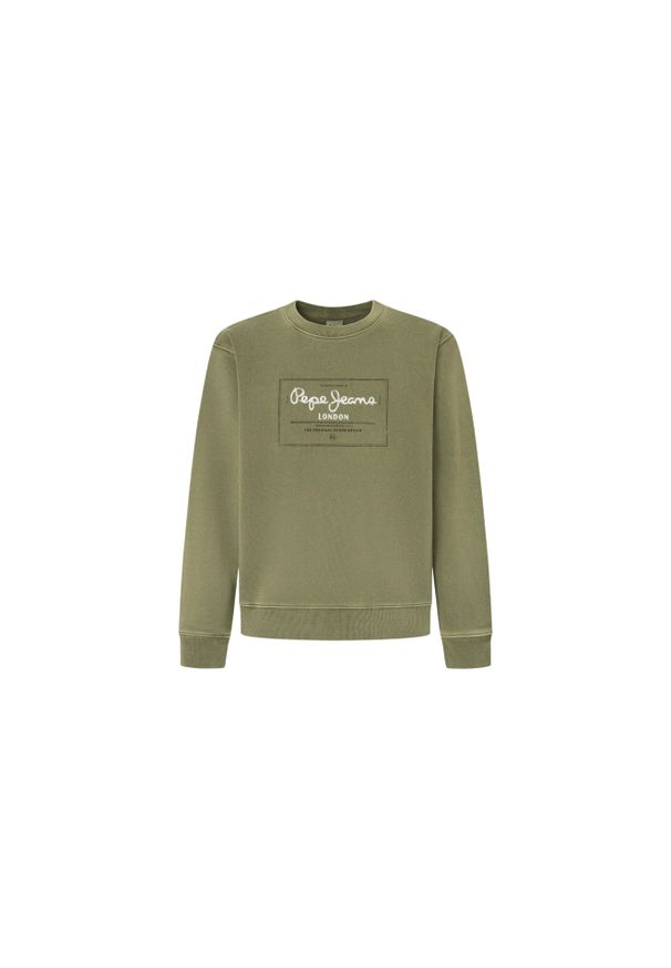 Bluza Pepe Jeans Simon. Kolor: zielony, beżowy, wielokolorowy