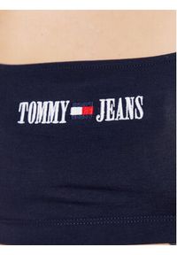 Tommy Jeans Top DW0DW15458 Granatowy Cropped Fit. Kolor: niebieski. Materiał: bawełna #5