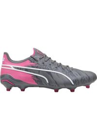 Buty treningowe uniseks Puma King Ultimate Rush. Kolor: wielokolorowy, szary, biały, różowy. Sport: piłka nożna #1
