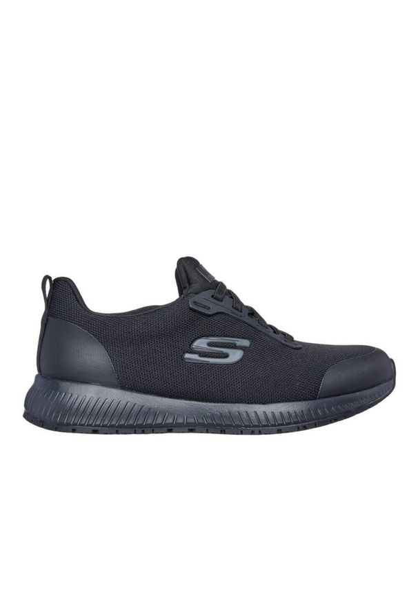 skechers - Obuwie Sportowe Damskie Skechers Work: Squad SR Biały. Kolor: czarny. Materiał: tkanina, syntetyk