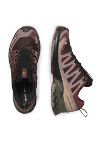 salomon - Salomon Buty do biegania Xa Pro 3D V9 Gore-Tex L47583500 Brązowy. Kolor: brązowy. Materiał: materiał. Technologia: Gore-Tex #3