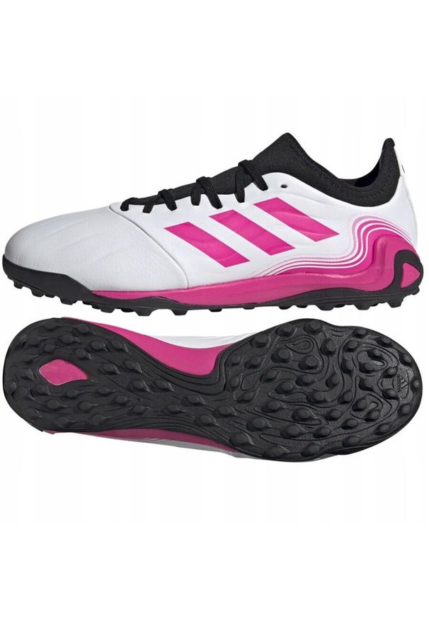 Adidas - Buty piłkarskie turf dla dorosłych adidas Copa Sense.3 TF. Kolor: biały. Sport: piłka nożna