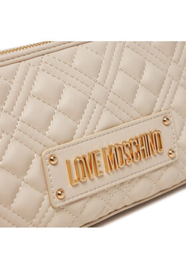 Love Moschino - LOVE MOSCHINO Torebka JC4011PP1LLA0110 Écru. Materiał: skórzane