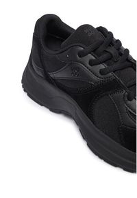 Hugo - HUGO Sneakersy Starlit 50569345 Czarny. Kolor: czarny. Materiał: materiał #3