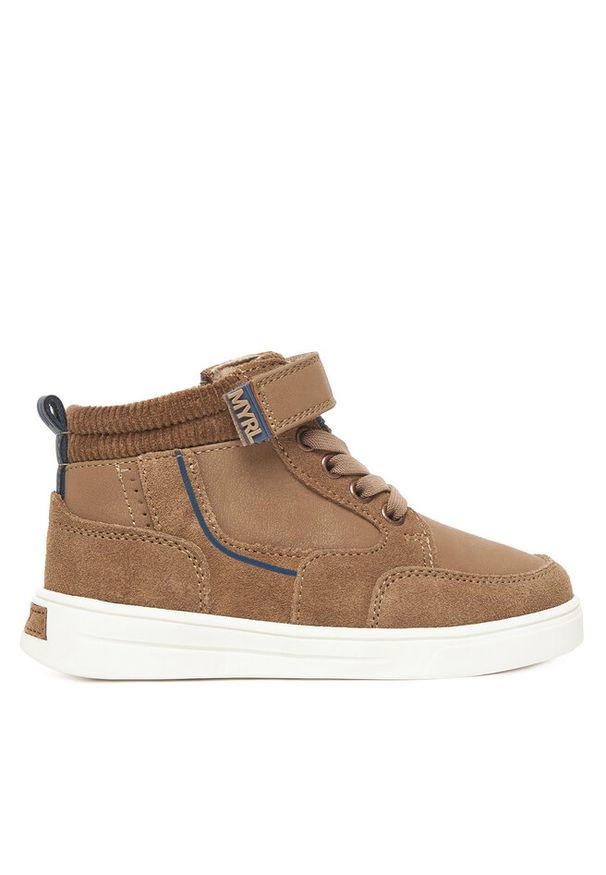 Sneakersy Mayoral. Kolor: brązowy