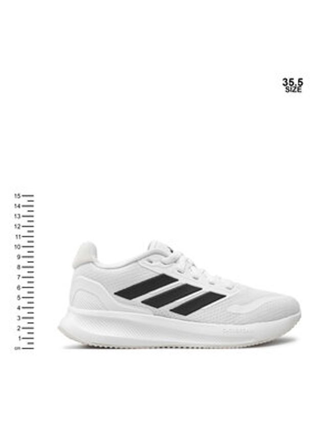 Adidas - adidas Sneakersy Runfalcon 5 J IE8593 Biały. Kolor: biały. Materiał: mesh, materiał