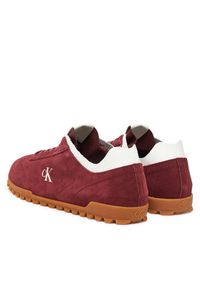 Calvin Klein Jeans Sneakersy Low Profile Runner Su YM0YM01288 Biały. Kolor: biały. Materiał: skóra