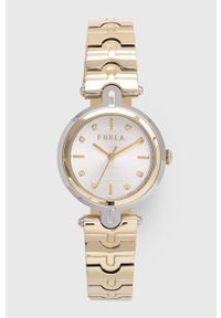 Furla zegarek WW00041008L2 damski kolor złoty. Kolor: złoty. Materiał: materiał #1