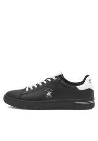 Beverly Hills Polo Club Sneakersy V5-6100 Czarny. Kolor: czarny. Materiał: skóra
