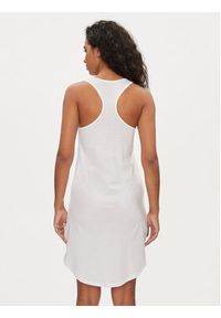Guess Sukienka letnia E3GP03 JA914 Biały Slim Fit. Kolor: biały. Materiał: bawełna. Sezon: lato #3