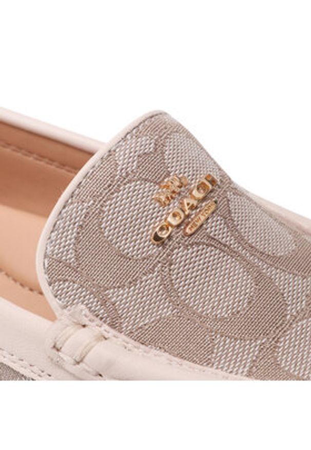Coach Mokasyny Marley Driver Sig C G4836 E4V 11002151EDC Beżowy. Kolor: beżowy. Materiał: skóra