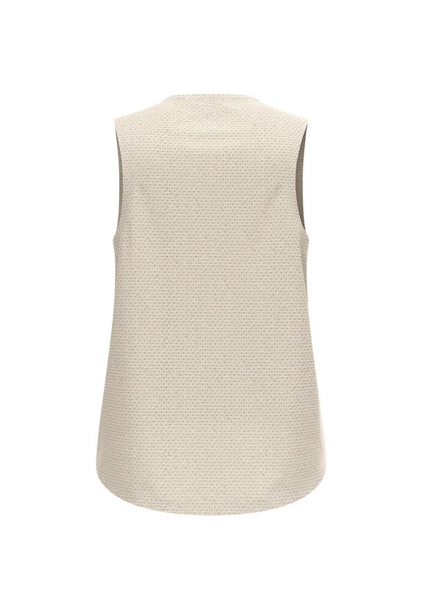 Koszulka tech. damska bez rękawów Odlo Tank crew neck ACTIVE 365 LINENCOOL. Kolor: szary. Długość rękawa: bez rękawów
