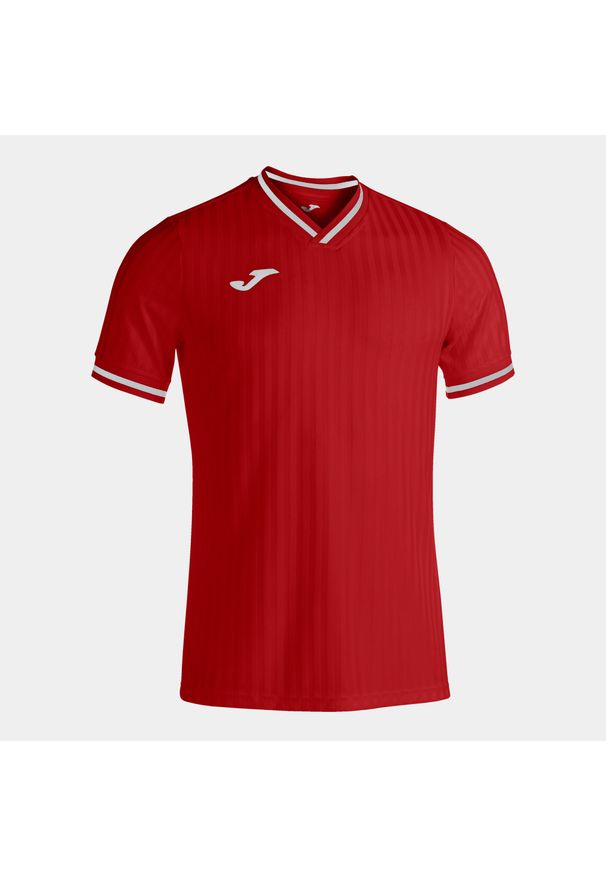 Koszulka do piłki nożnej dla chłopców Joma Toletum III. Kolor: czerwony. Sport: piłka nożna