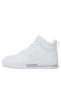 Champion Sneakersy Mid Cut Shoe 3 Point Mid S22119-WW002 Biały. Kolor: biały