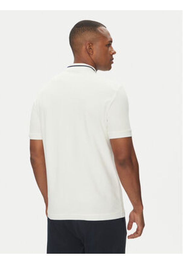 EA7 Emporio Armani Polo 7M000183 AF13511 U0005 Biały Regular Fit. Typ kołnierza: polo. Kolor: biały. Materiał: bawełna