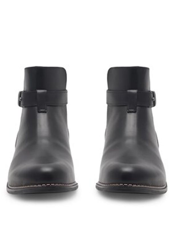 Lasocki Botki ARC-LINDA-20 Czarny. Kolor: czarny. Materiał: skóra