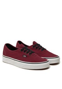 Vans Tenisówki Authentic VN000QER5U8 Bordowy. Kolor: czerwony. Materiał: materiał #7