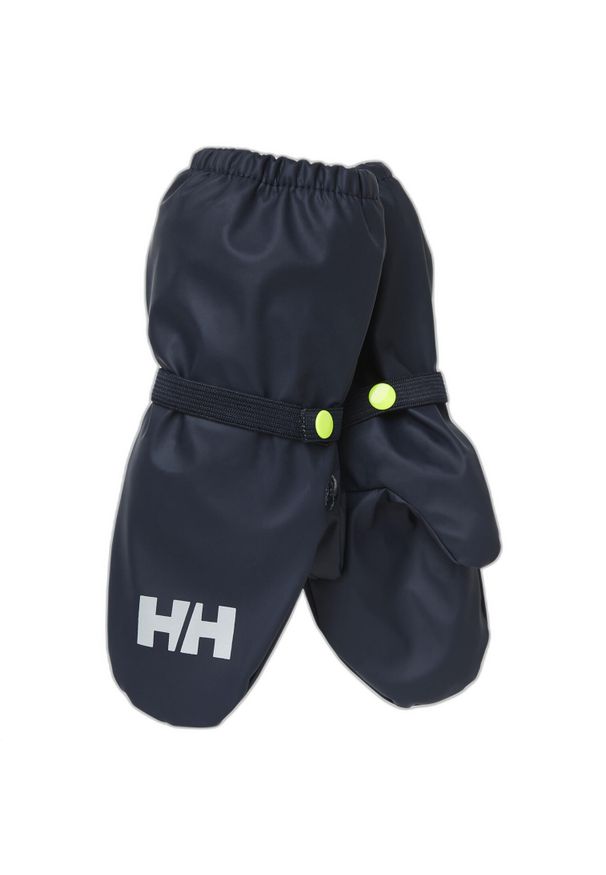 Rękawiczki dziecięce z polaru Helly Hansen bergen pu. Kolor: niebieski. Materiał: polar. Sport: turystyka piesza