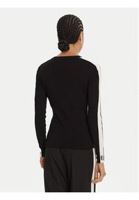 Elisabetta Franchi Sweter MK-03S-56E2-V320 Czarny Regular Fit. Kolor: czarny. Materiał: wiskoza #2