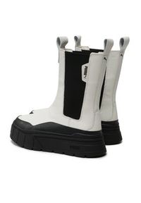 Puma Sztyblety Mayze Stack Chelsea Wns 386272 01 Biały. Kolor: biały. Materiał: skóra