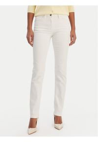 Morgan Jeansy 251-PETROI1 Biały Slim Fit. Kolor: biały #1