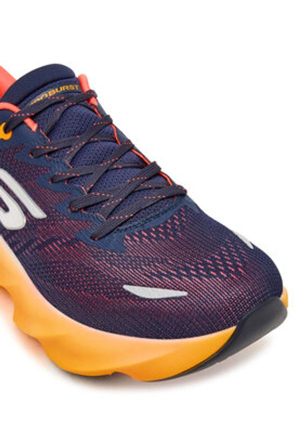 skechers - Skechers Buty do biegania Aero Burst 246210/NVOR Granatowy. Kolor: niebieski. Materiał: materiał