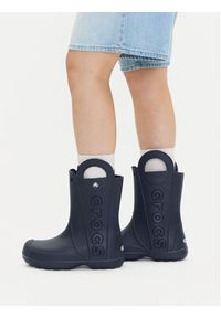 Crocs Kalosze Handle It Rain Boot 210956 Granatowy. Kolor: niebieski