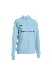 Bluza do biegania damska Joma Record III Full Zip. Kolor: niebieski