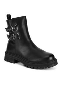 DeeZee Botki HY60208-3 Czarny. Kolor: czarny. Materiał: skóra #6