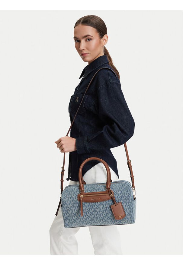 MICHAEL Michael Kors Torebka Jet Set 30S6GTVS6C Niebieski. Kolor: niebieski