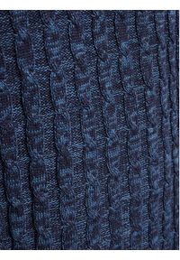 INDICODE Sweter Rufus 35-026 Granatowy Regular Fit. Kolor: niebieski. Materiał: bawełna #3