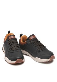 skechers - Skechers Sneakersy Treno 66204/BLK Czarny. Kolor: czarny. Materiał: skóra, syntetyk #4