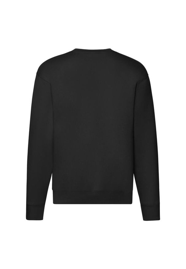 FRUIT OF THE LOOM - Męska Bluza Rozpinana Premium. Kolor: czarny
