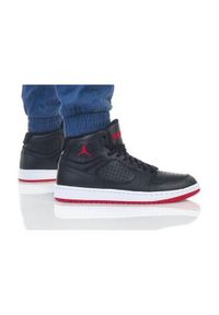 Buty do chodzenia męskie Nike Jordan Access. Wysokość cholewki: za kostkę. Zapięcie: sznurówki. Kolor: wielokolorowy, czarny. Materiał: materiał, skóra, syntetyk. Szerokość cholewki: normalna. Sport: turystyka piesza