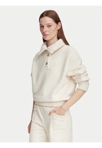 Guess Bluza W6YQ22 K5315 Kremowy Regular Fit. Kolor: kremowy. Materiał: bawełna #1