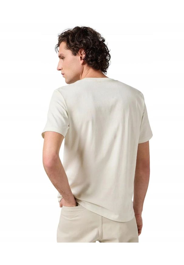 Wrangler - MESKA KOSZULKA WRANGLER AMERICANA TEE VINTAGE WHITE 112362791. Styl: vintage