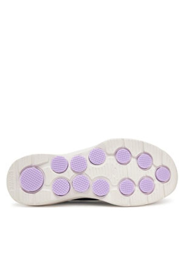 skechers - Skechers Półbuty 125211/BKMT Czarny. Kolor: czarny. Materiał: materiał