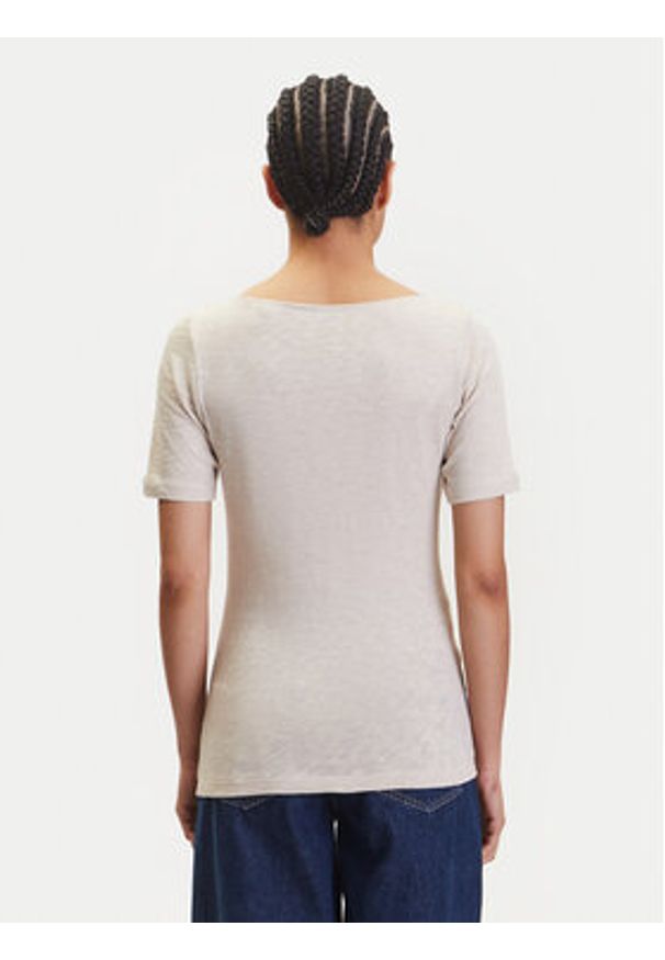 Marc O'Polo T-Shirt 504 2261 51231 Beżowy Regular Fit. Typ kołnierza: polo. Kolor: beżowy. Materiał: bawełna