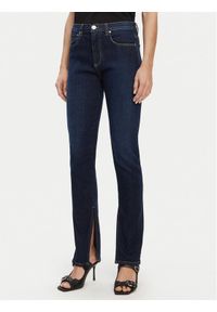 Pinko - PINKO Jeansy 104608 A2DV Granatowy Skinny Fit. Kolor: niebieski