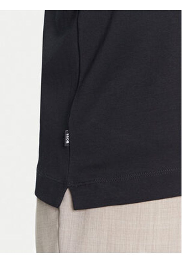 BOSS Polo H-Parlay 302 50545487 Czarny Regular Fit. Typ kołnierza: polo. Kolor: czarny. Materiał: bawełna