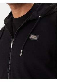 Karl Lagerfeld - KARL LAGERFELD Bluza 705005 562900 Czarny Regular Fit. Typ kołnierza: dekolt w karo. Kolor: czarny. Materiał: bawełna #5